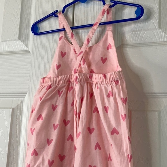 Carter's Pink Heart Jumpsuit Size 18 M - Picture 8 of 9